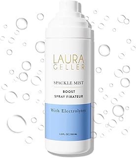 LAURA GELLER NEW YORK Spackle Mist Boost Makeup Setting Spray with Electrolytes - Long-Lasting Setting Spray for Makeup with Hydration and Blue Light Protection