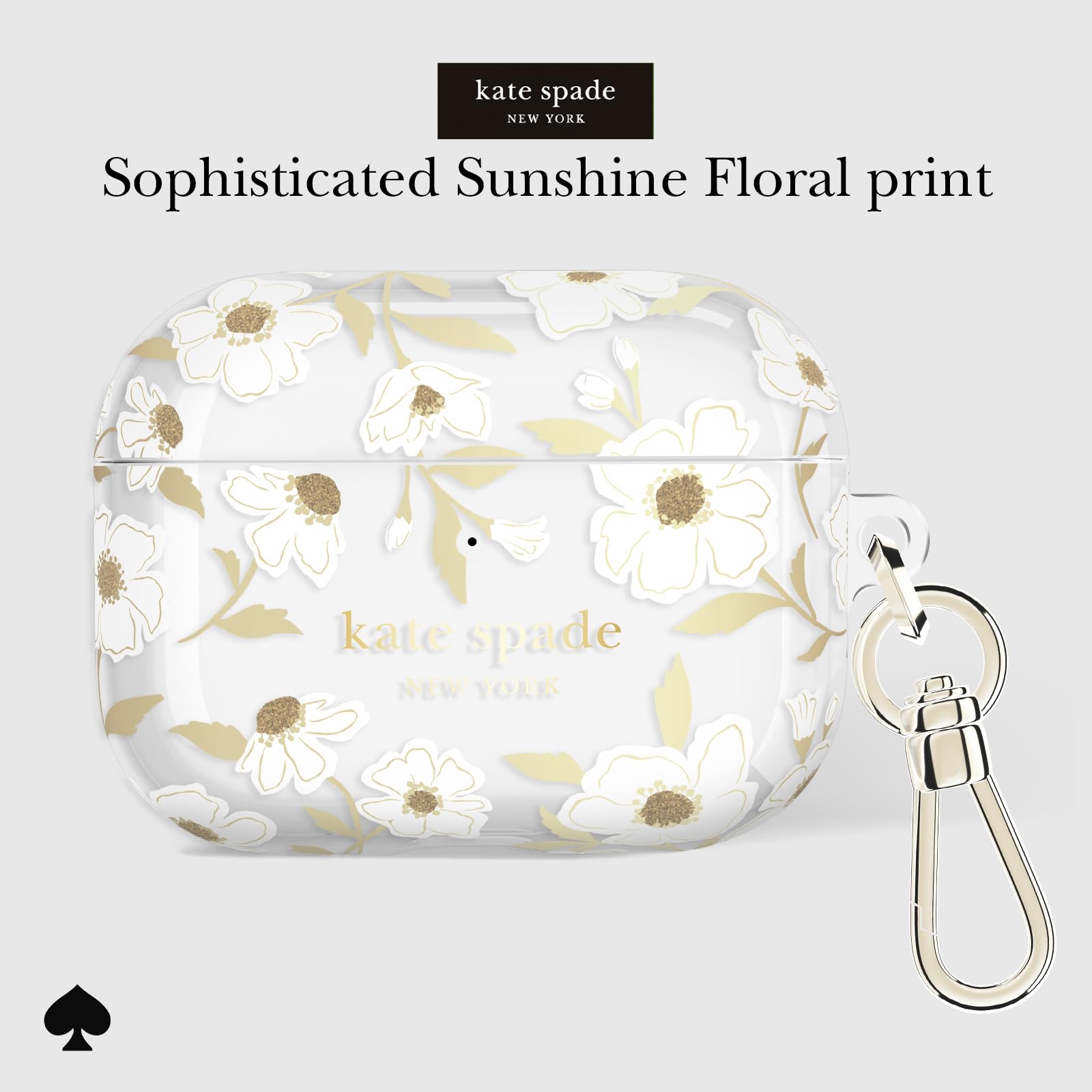 Amazon | Kate Spade New York AirPods Pro 3 保護ケース キーチェーン Amazon | Kate Spade New York AirPods Pro 3 保護ケース キーチェーン