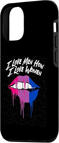 Miniatura 2 de iPhone 14 Pro I Love Men How I Love Women Bisexual LGBTQ Bi Pride Gay Case