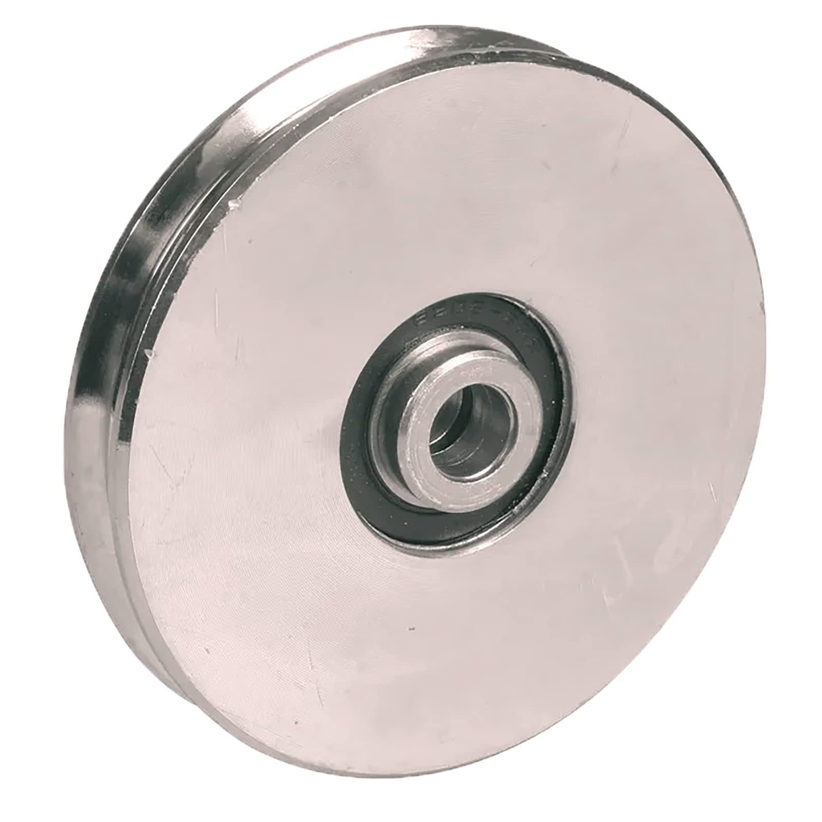 Puleggia in acciaio inox, diametro 100 mm, per corde Ø 8 mm, carico fino a 230 kg