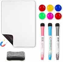 Lavagna Magnetica Frigo Transparente A4, Lavagna Per Pianificazione Dei