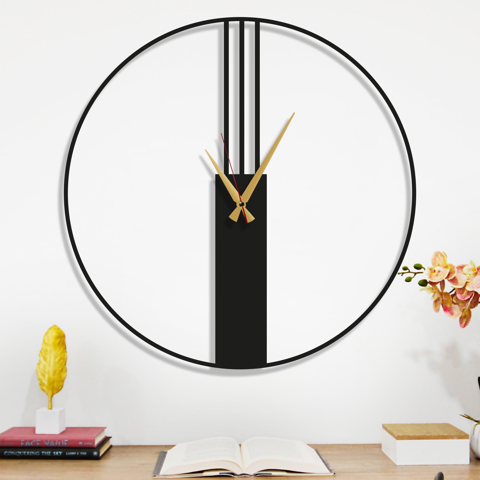 Art deco - Metalen - 60 cm - Kleine - Keuken - Klokken kopen? | Korting tot 50