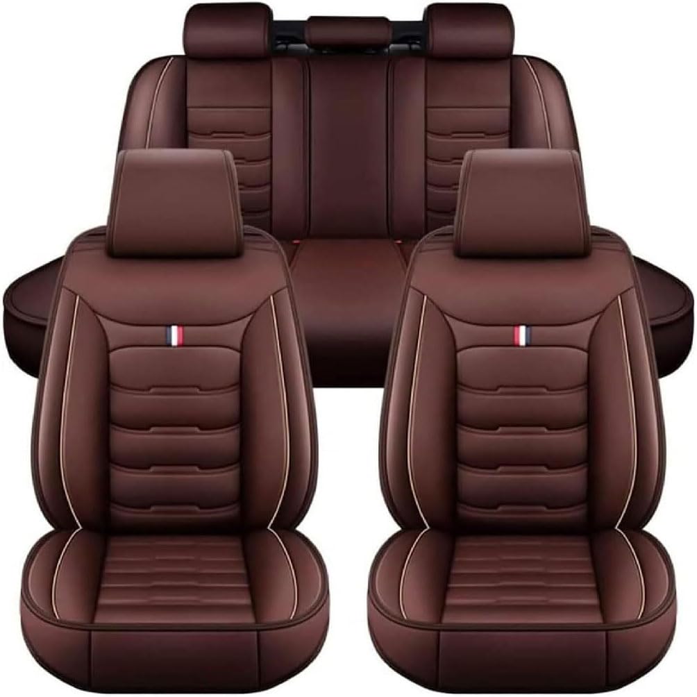 Autostoelhoezen Volledige Set Voor Audi A3 Sportback 2013–2024, Waterdichte Ademende Stoelhoezen Stoelbeschermers Interieur Accessoires,A/Black Red