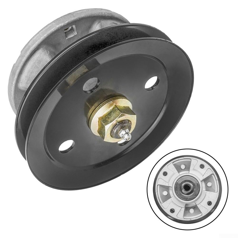 Eje de cubierta de cortacésped AM121342 compatible con LX172 LX266 GS45 48 54 pulgadas montaje de trabajo