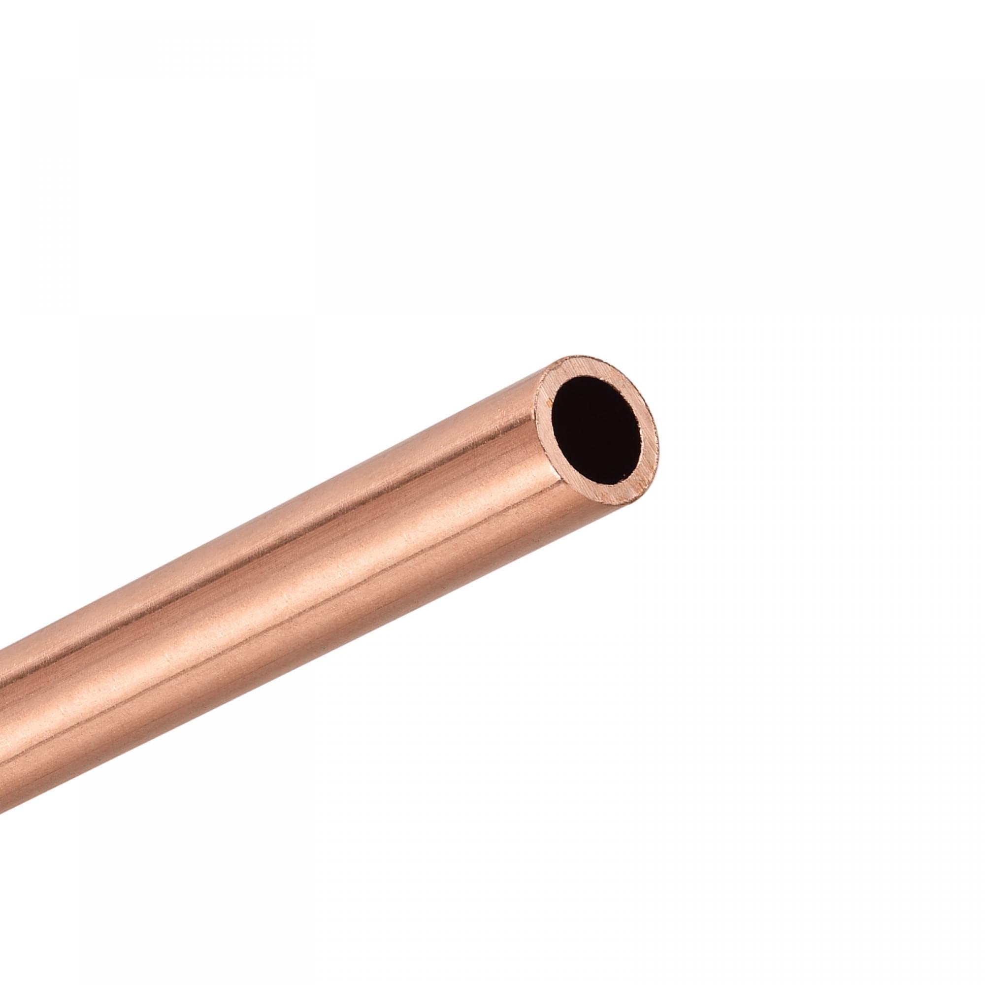 KWOKWEI Tube Rond En Cuivre Souple - Diamètre Extérieur : 12 Mm - Diamètre Intérieur : 9 Mm - Longueur : 1,5 M - Pour Générateurs, Technologie De Refroidissement, Rails électriques, Commutateurs