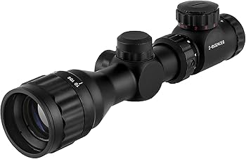 Amazon | Scoking RG Illuminated ライフルスコープ2-6×32AOEG 可変