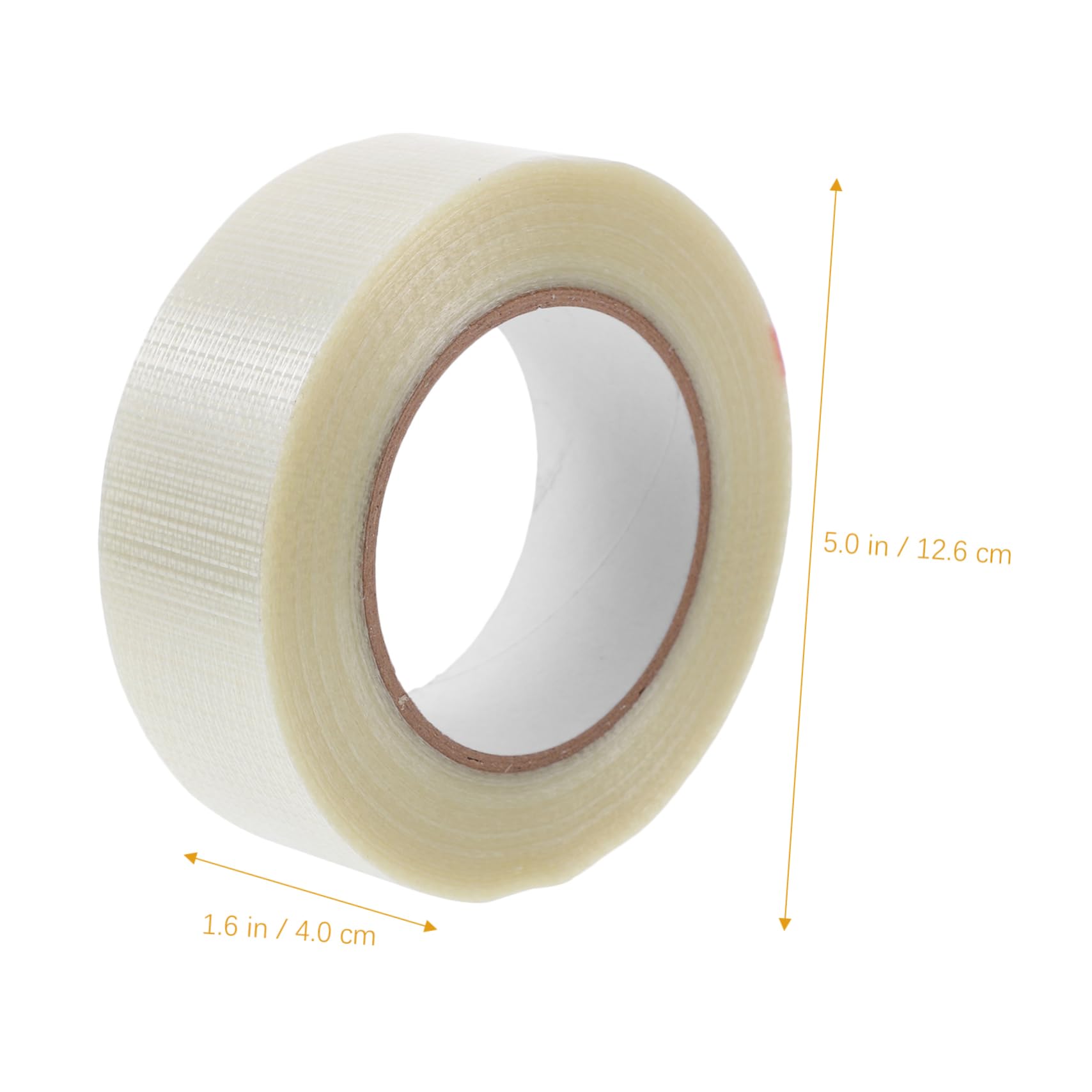5 Rollen Hochbelastbares Klebeband Transparentes Reparaturband für Zelt Abdeckung und Verpackung Temperaturbeständig Hervorragender Klebkraft