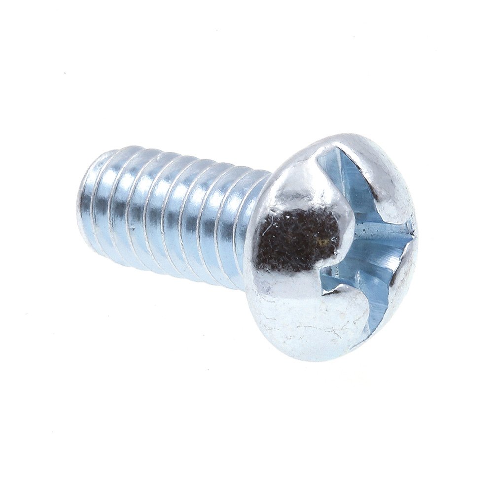 Photo 1 of Prime-Line 9004918 Machine Screws, Round Head, Phillips/Slotted Combination Drive, #12-24 x 1/2 In. (75 Pack)
