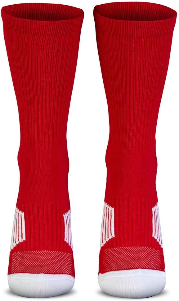 ChalkTalkSPORTS Custom Team Number Socks | Youth & Adult Athletic Performance Socks | Red Number Socks | Choose Your Number - Image 5
