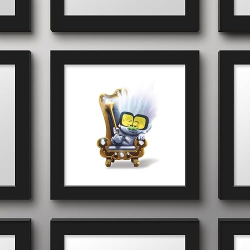 Miniatura 2 de Trends International Gallery Pops Trolls Band Together - Póster de pared con pequeños diamantes, 12.00 x 12.00 pulgadas, versión de marco negro