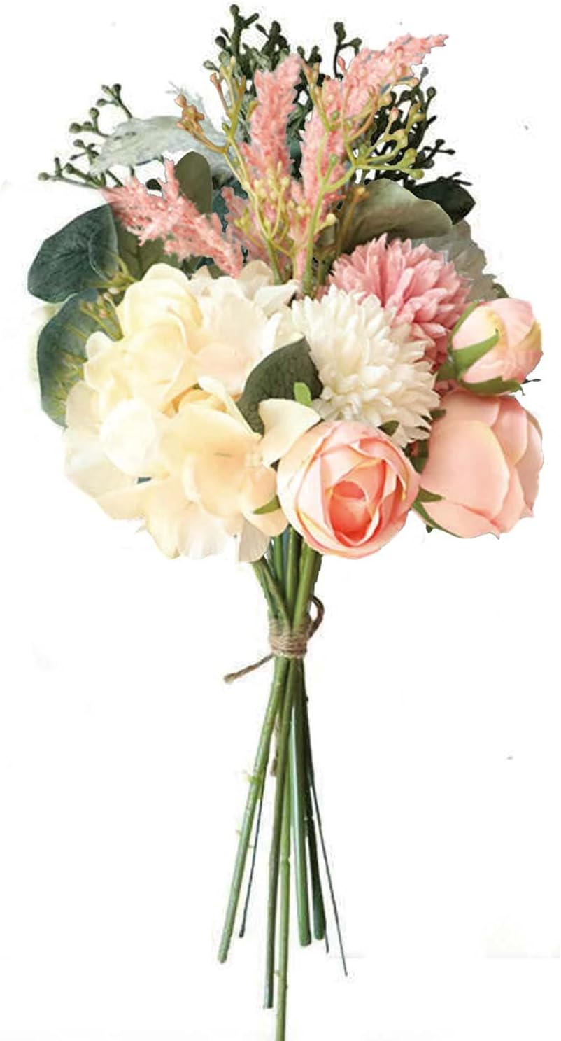 Colorpocket 造花 メイルオーダー インテリア 薔薇 アートフラワー 花束 枯れない花 贈り物 ピンクホワイト ギフト プレゼント フェイクフラワー お祝い 記念日