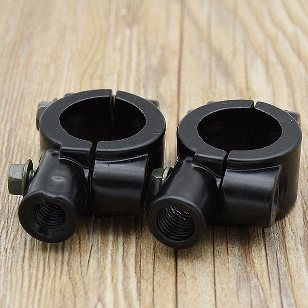 THE STYLE SUTRA Universal Motorcycle 7/8" Handle Bar Mirror Mount Holder Clamp Adaptor 10mm-picture-15