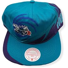 Mitchell & Ness Charlotte Hornets Rising Tide HWC Snapback Hat Teal - Purple