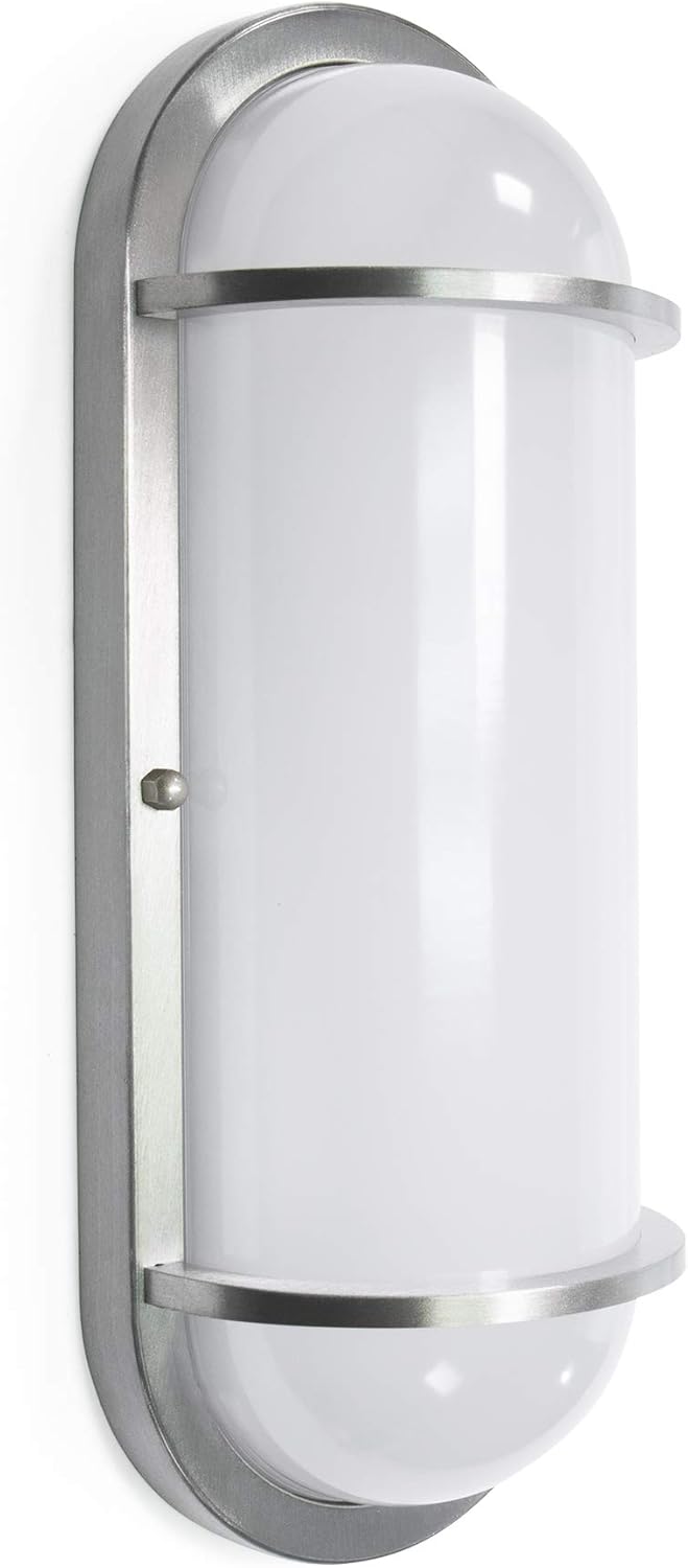 CORAMDEO LED Bulkhead Light - 12.5W 1000 Lumens Indoor/Outdoor Wall Or Ceiling Light