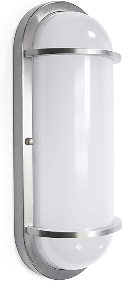 CORAMDEO LED Bulkhead Light - 12.5W 1000 Lumens Indoor/Outdoor Wall Or Ceiling Light