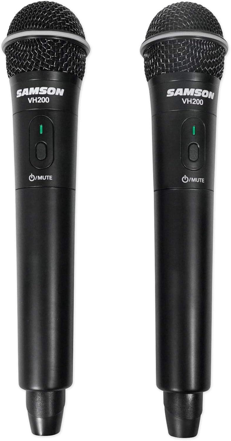 SAMSON Stage 200 Dual Handheld Dynamic Wireless Microphone System (Group A)