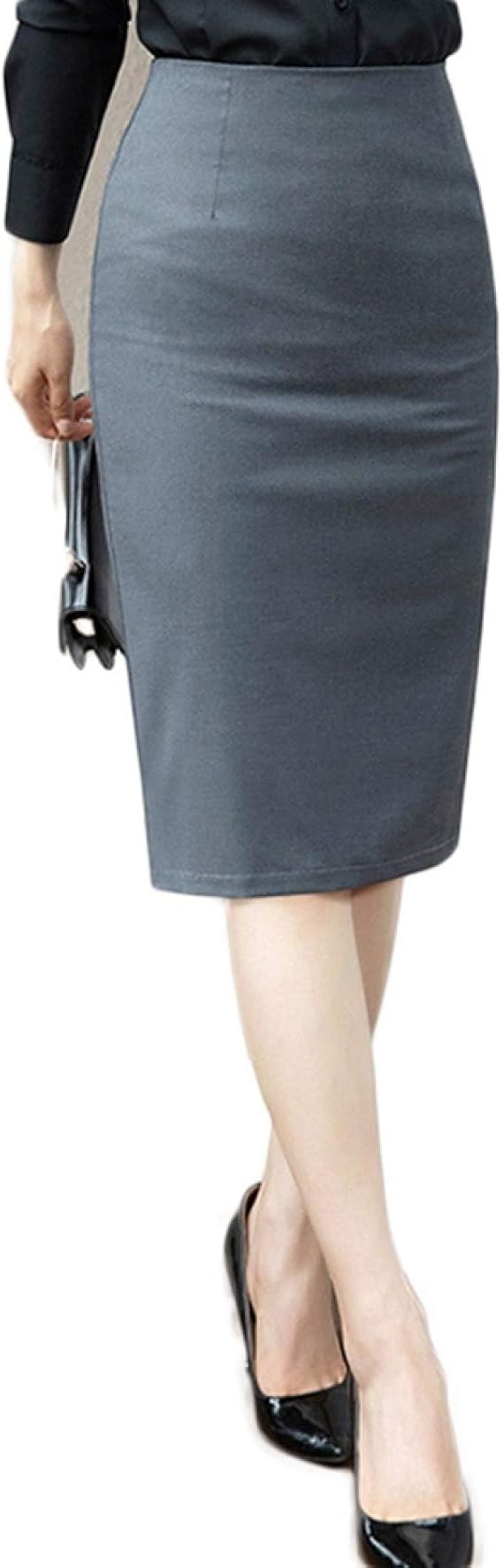 Amazon タイト 美脚 スカート 膝丈 タイトスカート スカート シフォン ロング丈 ペンシルスカート ミモレ丈 ハイウエスト 黒 オフィス カジュアル フォーマル 結婚式 お呼ばれ 入社式 入園式 入学式 カジュアル オールシーズン 春 スカート 通販