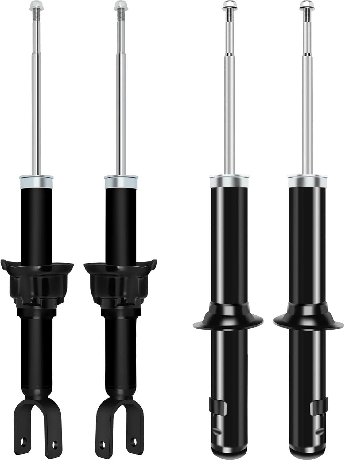 Front Rear Shocks Struts for Honda, OCPTY Shock Absorbers Fit for 1997 1998 1999 2000 for Acura for EL | 1996-2000 for Honda for Civic Automotive Replacement Shocks 341203 341198 71291 71292 Pack of 4