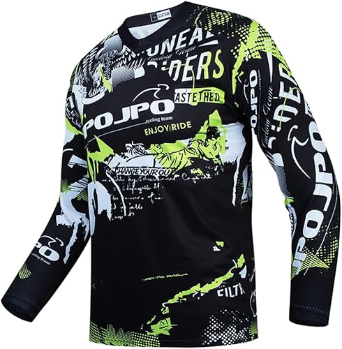 Ciclismo Jersey Hombres MTB Motocross Gear Downhill Racing Shirt Mountain Bike Wear