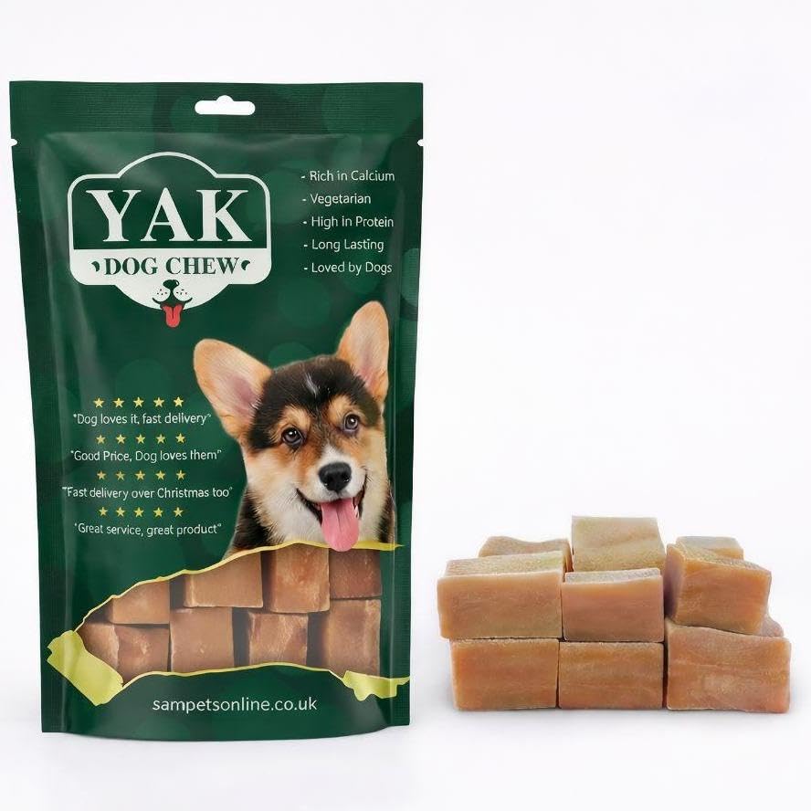 Pre puffed Yak Chew Cubes