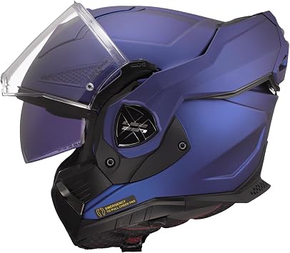 LS2, Modularer Motorradelm ADVANT X SOLID Navy Blue