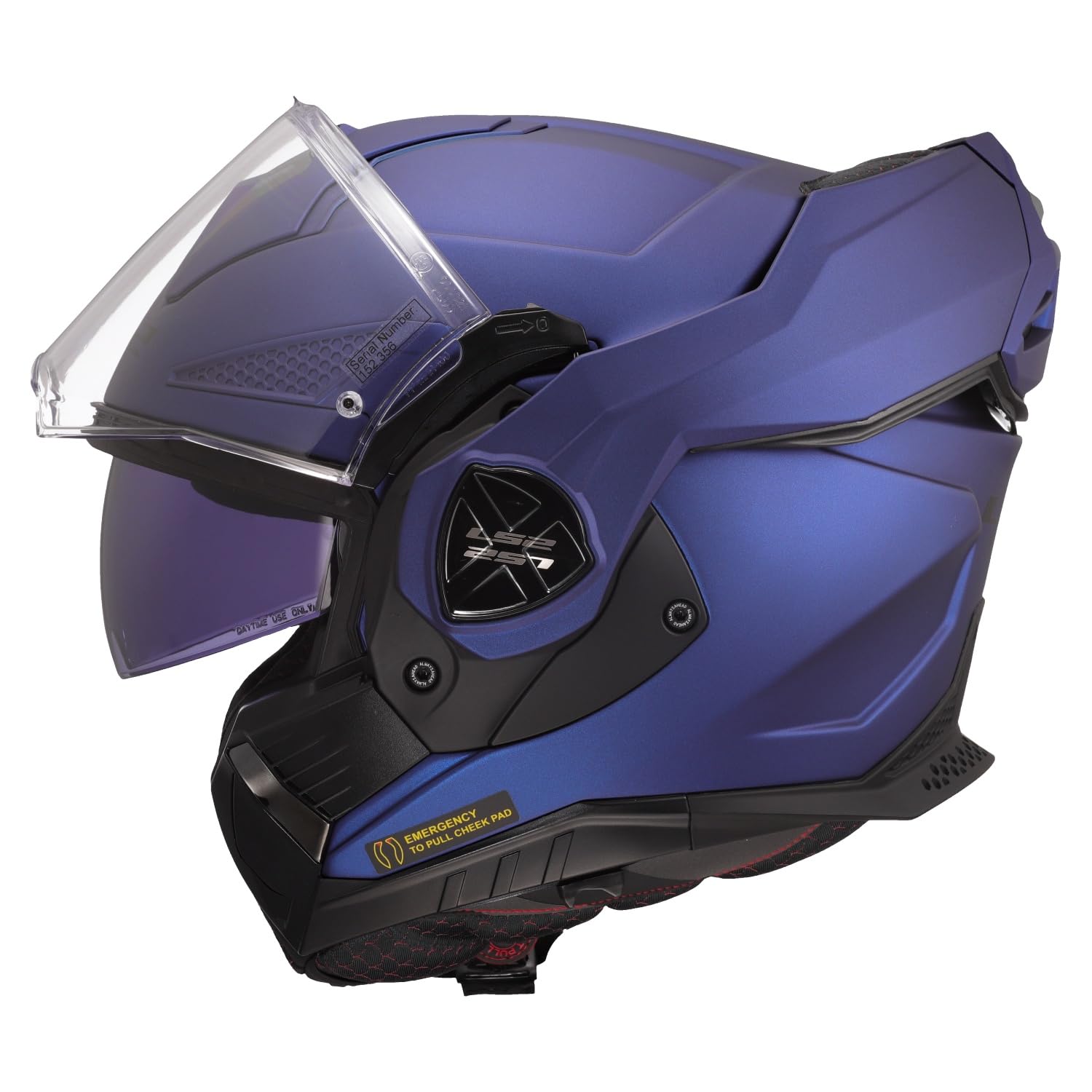 LS2, Modularer Motorradelm ADVANT X SOLID Navy Blue, S