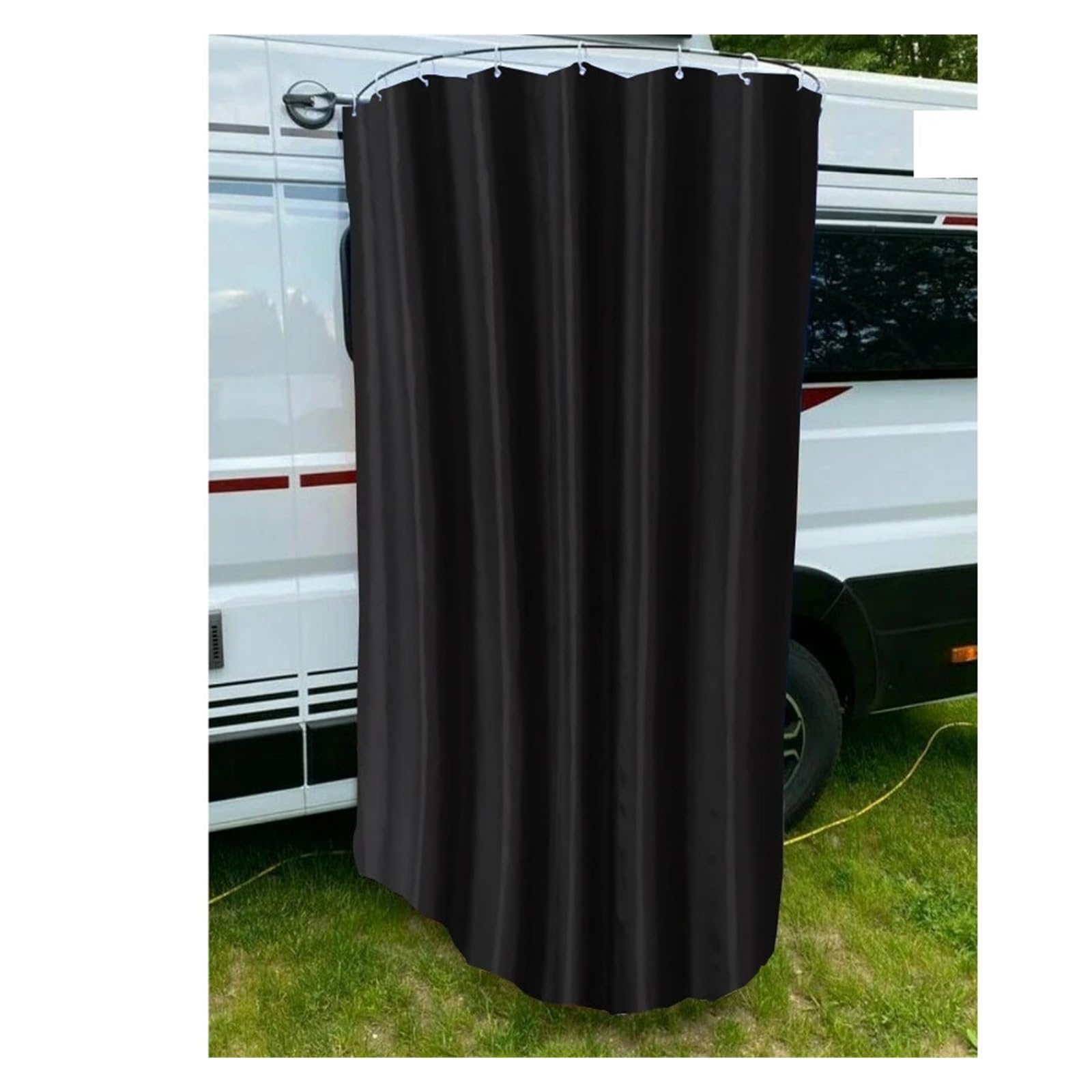 Tenda Posteriore Camper Oscurante Tenda da doccia esterna | Set 1Kit con Ventose for Doccia Privacy Camper Caravan