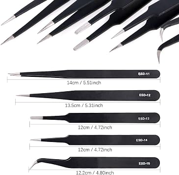 Keadic 26Pcs Modeler Basic Tools Craft Set Hobby Building Tools Kit Professional Modeler Basic Tools Craft Set for Basic Model Assembling