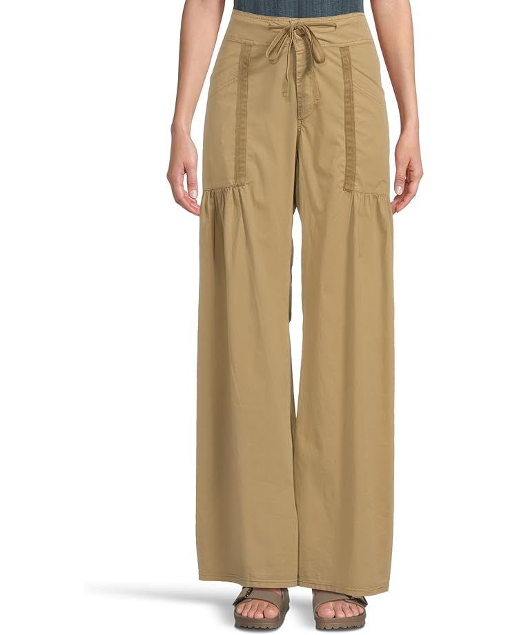XCVI Willow Wide-Leg Pants in Stretch Poplin - Main View