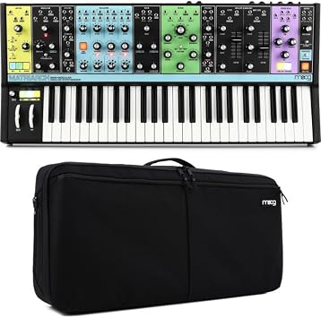 Moog Matriarch Semi-Modular Analog Synthesizer and Step Sequencer with Carry Case