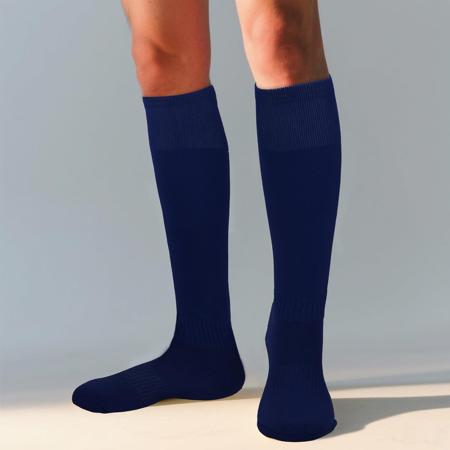 Baseball Socks and Belt Combo Set Softball Football Socks and Elastic Waist Belt for Youth Adult - Image 2