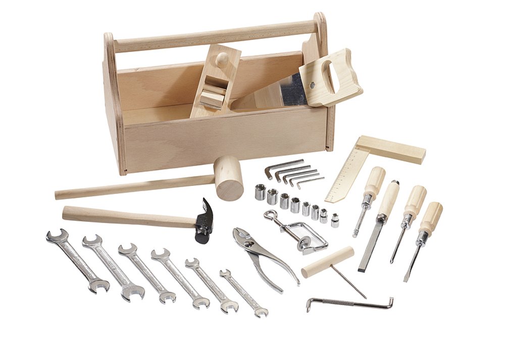 howa Établi pour Enfants Massif avec Ensemble d'outils de 32 pièces 4900