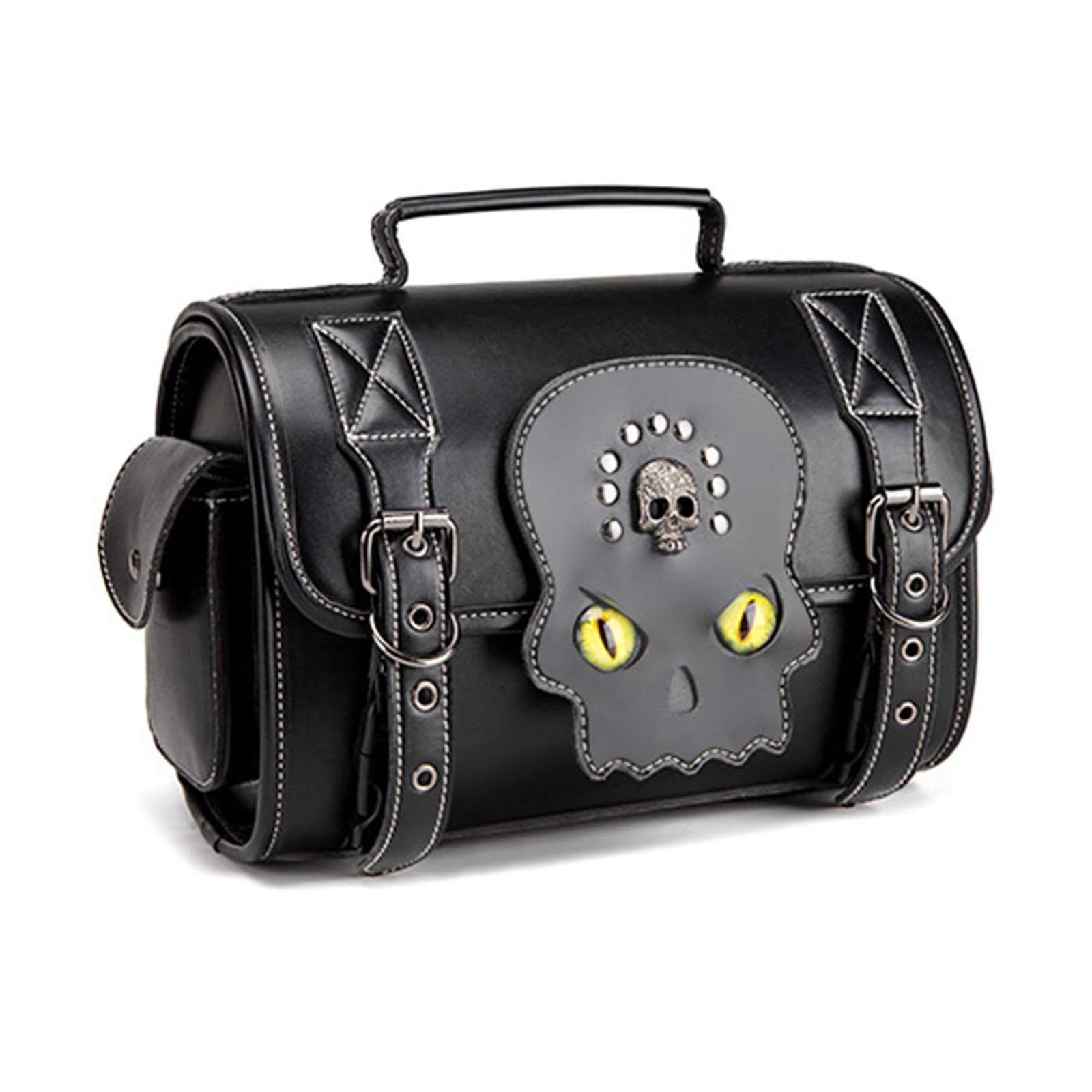 Retro Ridings Taschen Werkzeug Veranstalter Motorradwerkzeug Mit Einfacher Installation Und Bequemes Tragen Für Reisen Geräumiger Motorradbeutel