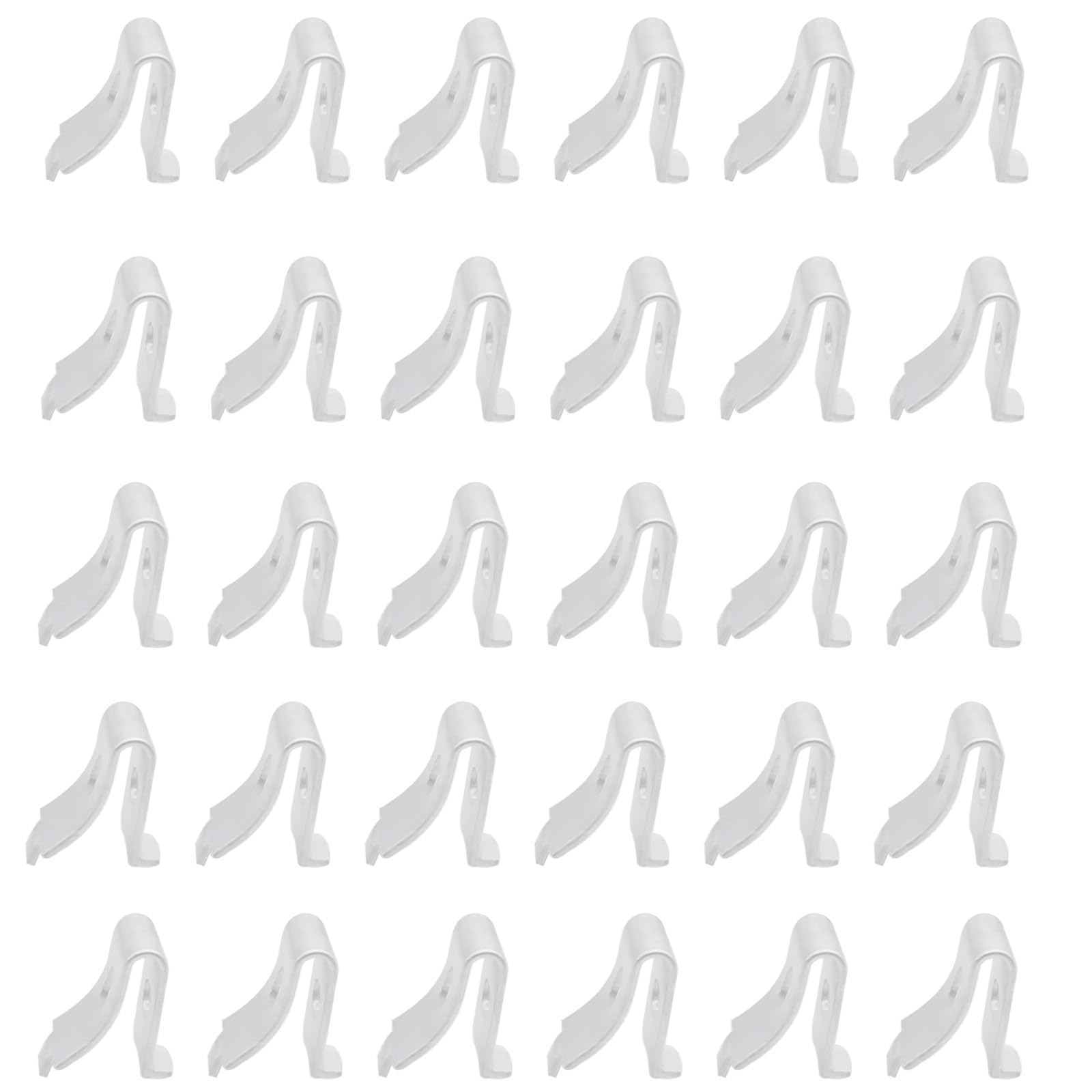 OZXNO 30 Pcs Cabinet Shelf Clips Metal Adjustable Shelf Support Bracket Pegs Pilaster Shelf Support Clip for Metal Shelving