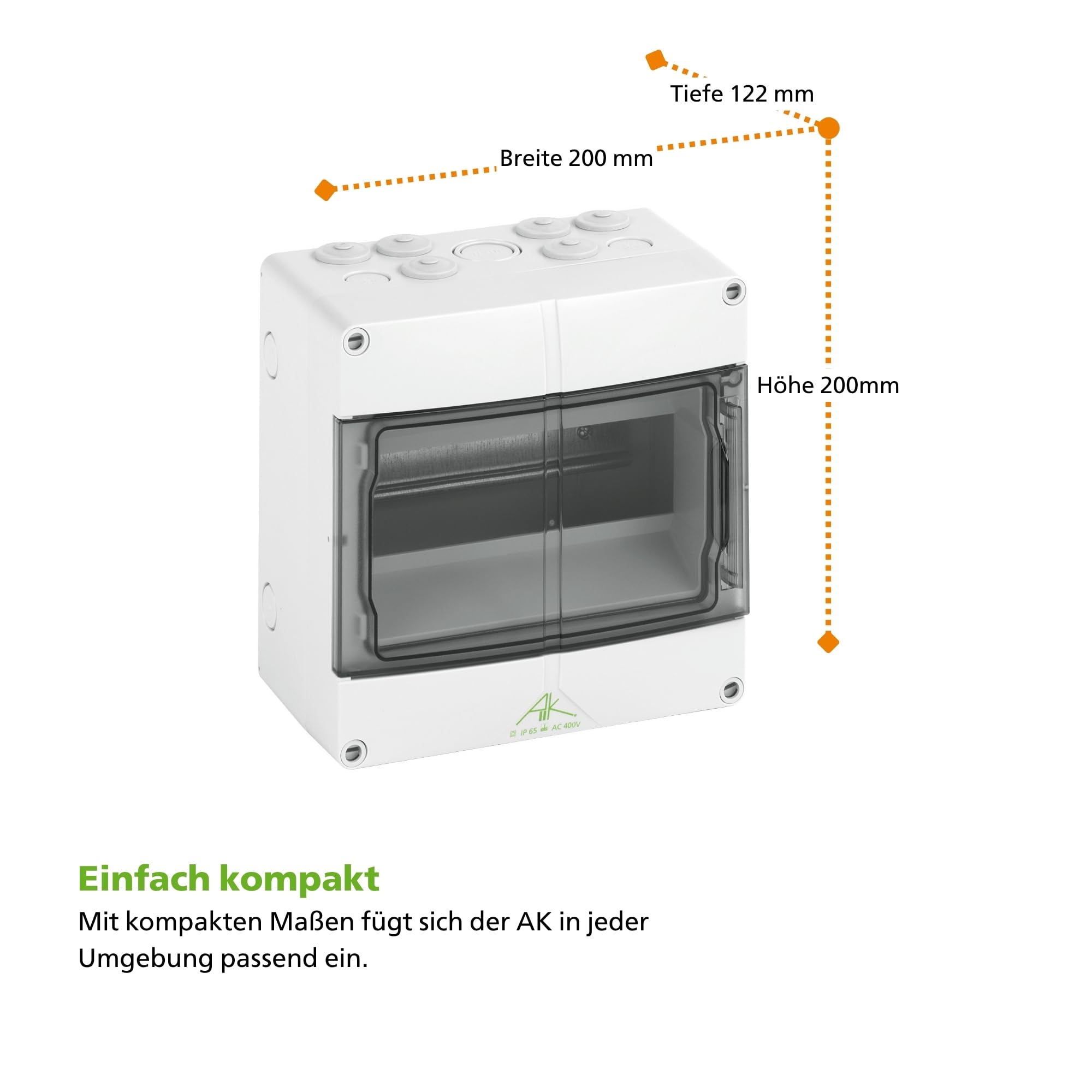 Spelsberg AK09 Boîtier pour distribution électrique IP65