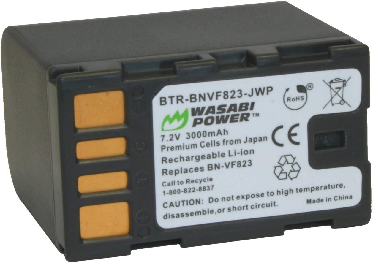 BN-VF808U Caricabatterie AC/DC Single JVC Bnvf808u Vf823 Vf823u Vf815u Vf815
