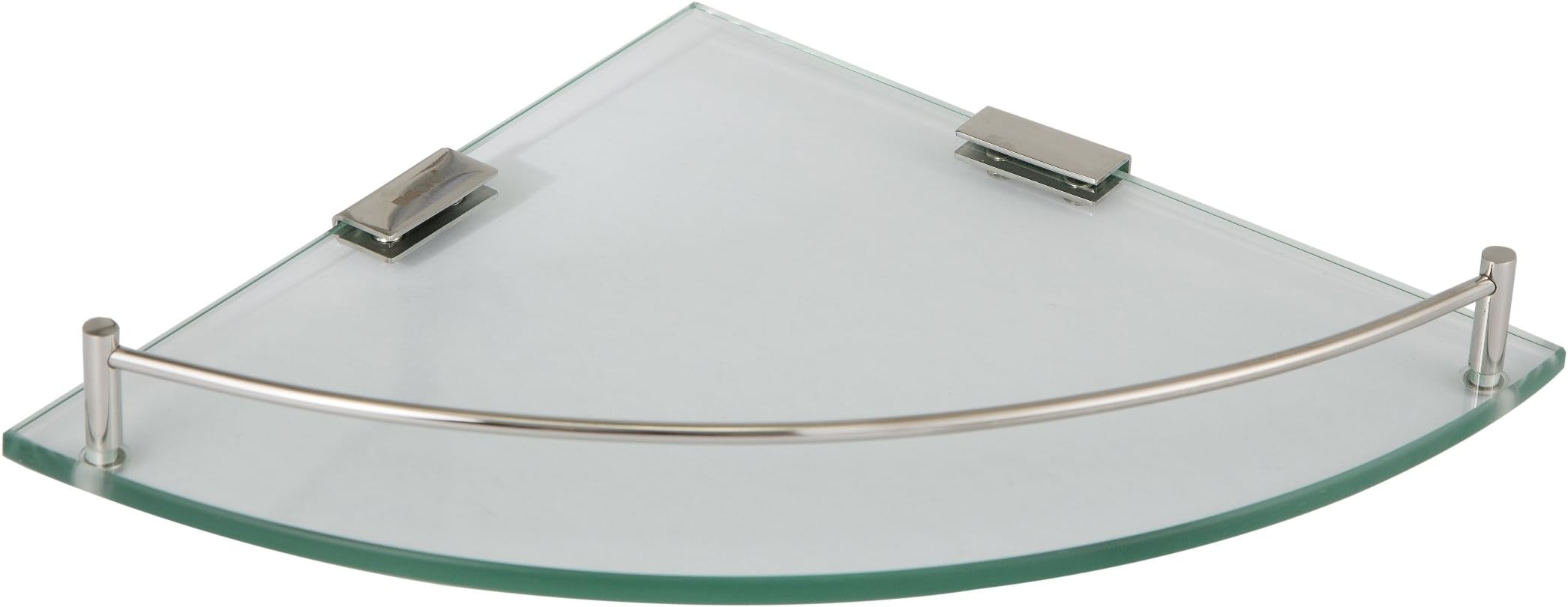 Ucore Inc 10" Glass Corner Shelf