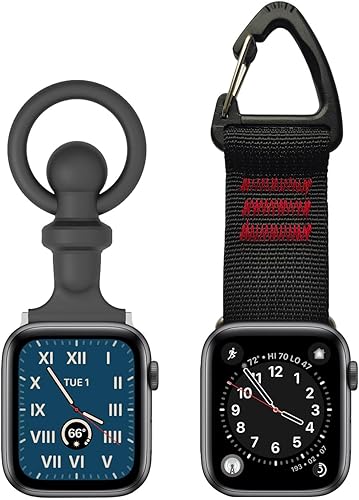 Miniatura 2 de Bshirmay Correa de reloj de enfermera compatible con Apple Watch de 1.4961.575 pulgadas, serie 9Ultra 2SE87654321, correa de reloj de enfermera con