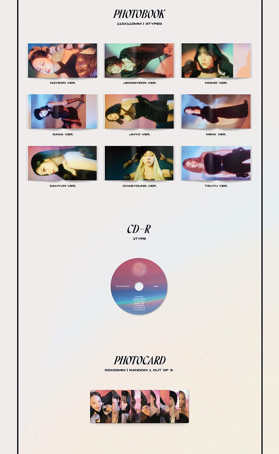 Amazon.com: TWICE - READY TO BE 12th Mini Album Digipack Ver