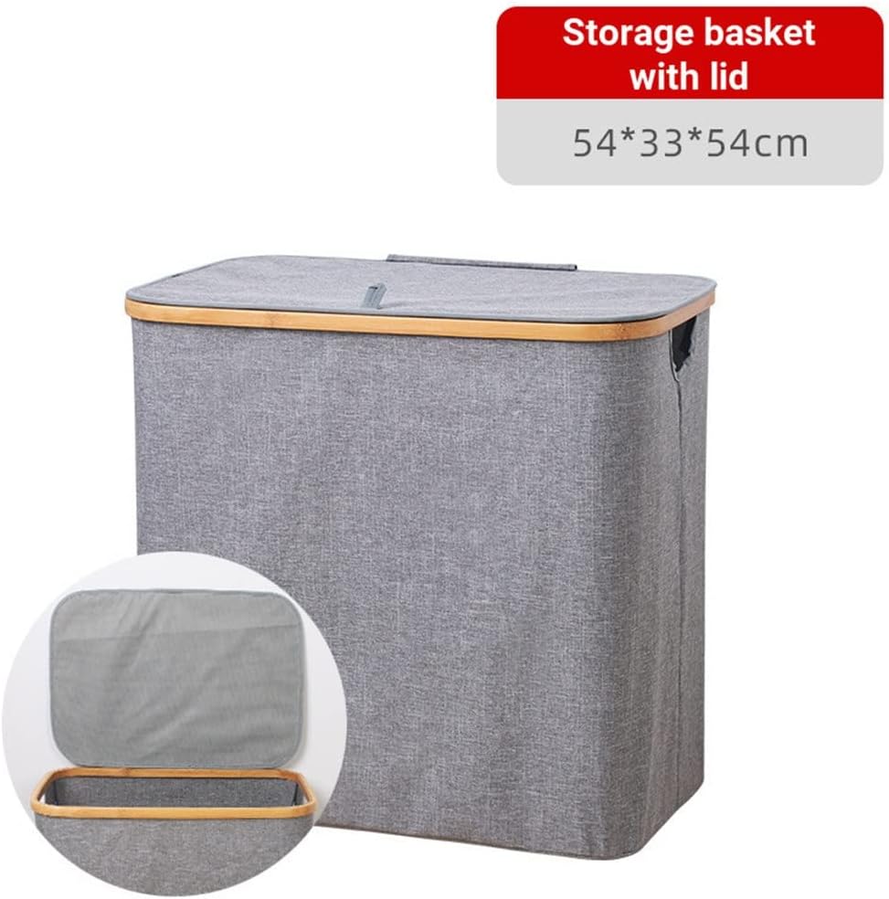 Folding Laundry Baskets Organizer Collapsible Dirty Clothes Storage Basket Waterproof Large Laundry Hamper (Color : C, Size : 50X33CM) (B 50X33CM)