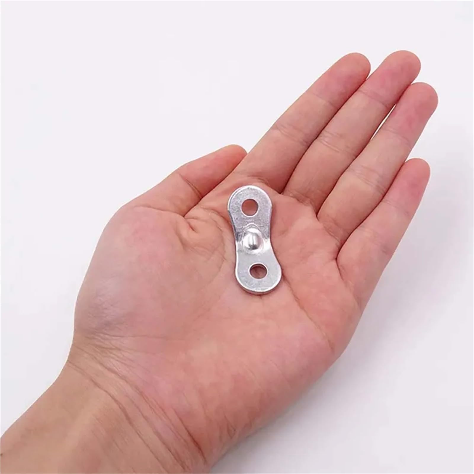 Guyline Tendeur 50 pcs Tente de Camping Attache Corde Boucle Vent Accessoires Serrage Butée pour Camping Randonnée (Argenté)