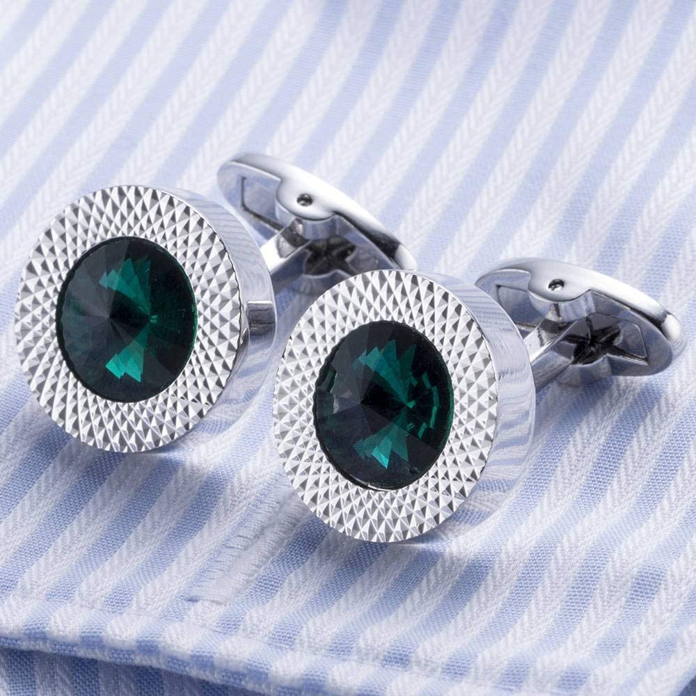 Gemelli da Uomo Elegante Stile Polsino Rame Gemelli da Uomo Bottone Regalo Abito da Sposa per Feste Camicia Bo Serbatoio Riavvio Gemelli Abbigliamento Accessori Moda