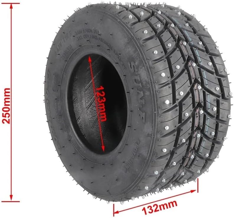 Racing Go Kart Fit For Front 10x4.50-5 Rear 11x7.10-5 Winter Snow Tire Quad Drift Trike 5 inch Anti-skid Tyre(1 pcs Front)