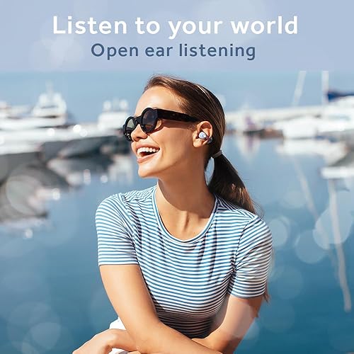 Miniatura 2 de JVC nearphones HANP1T-AN - Auriculares inalámbricos estilo auricular con arco brillante, ajuste cómodo, conexión multipunto, Bluetooth 5.3, batería