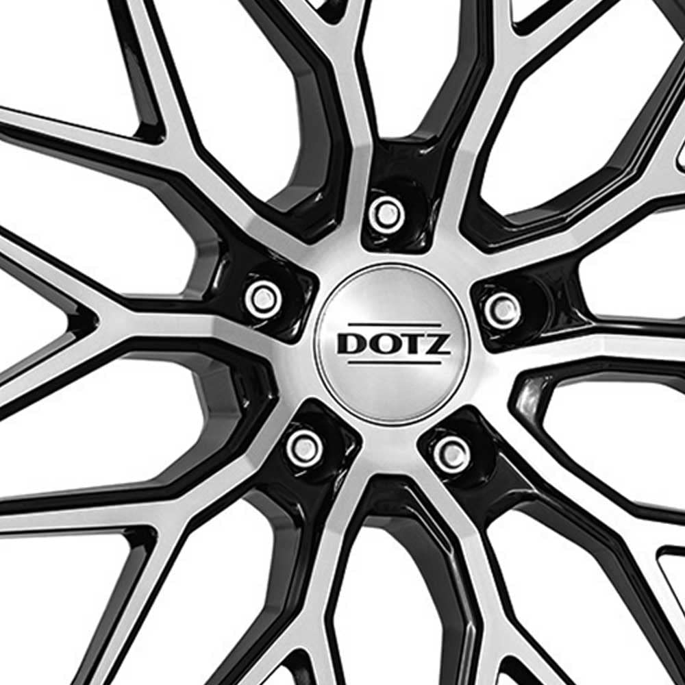 CERCHI IN LEGA DOTZ SUZUKA DARK BLACK/POLISHED 20" ET 28