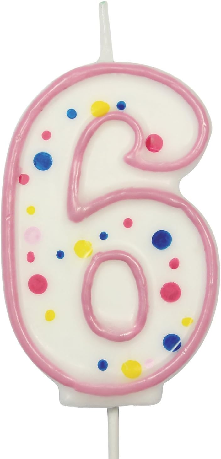 candela per la torta numero 4