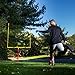 Franklin Sports Authentic Youth Steel Football Goal Post - Metal Field Goalpost for Kids - Backyard Field Goal Kicking Toy - Portable Set - 8.5' x 5.5'