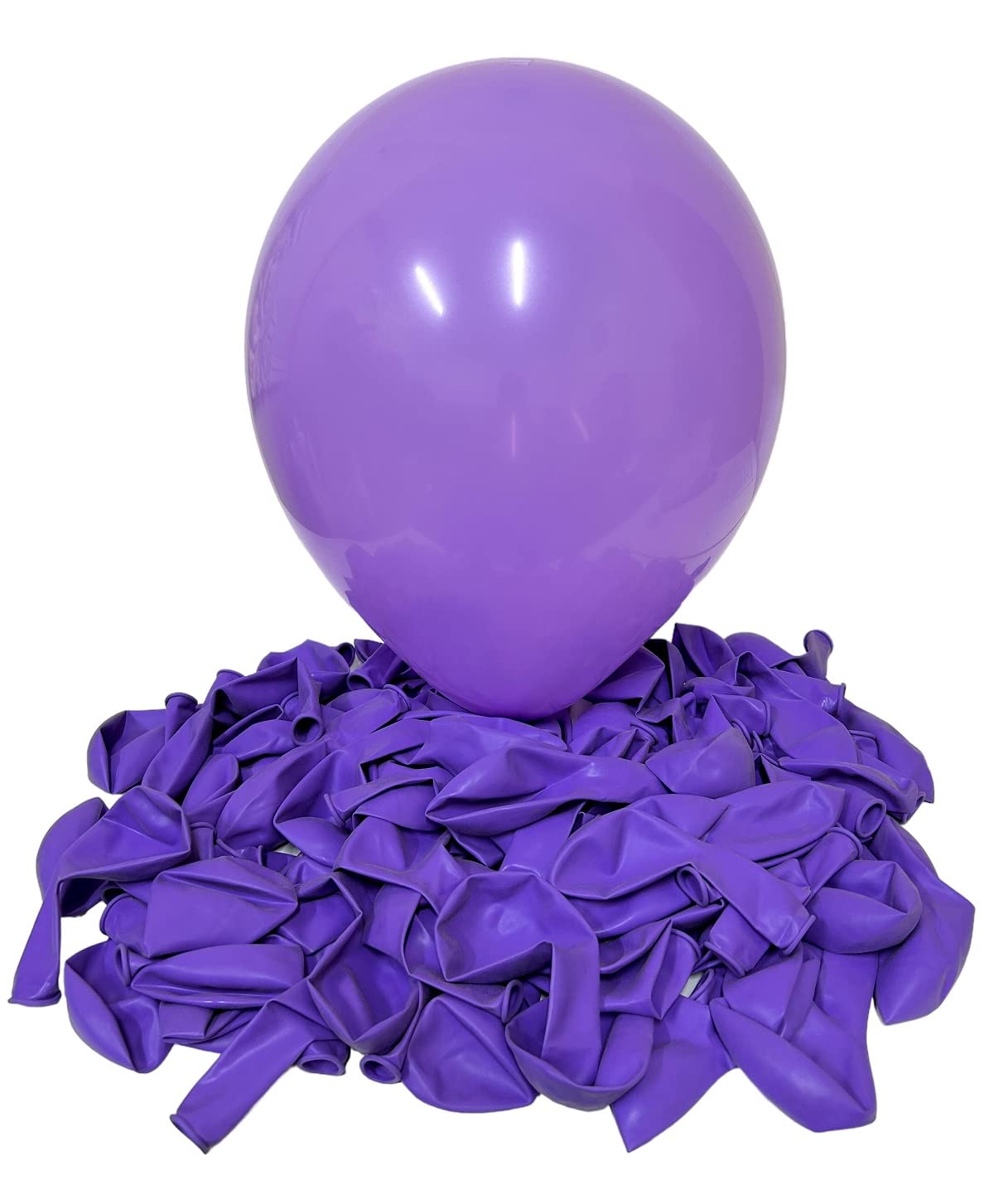 Purple Balloons 100Pcs STANDARD Quality 12inch Natural Rubber Latex Balloons VIJAYTEX(VJStan Purple100Pcs)
