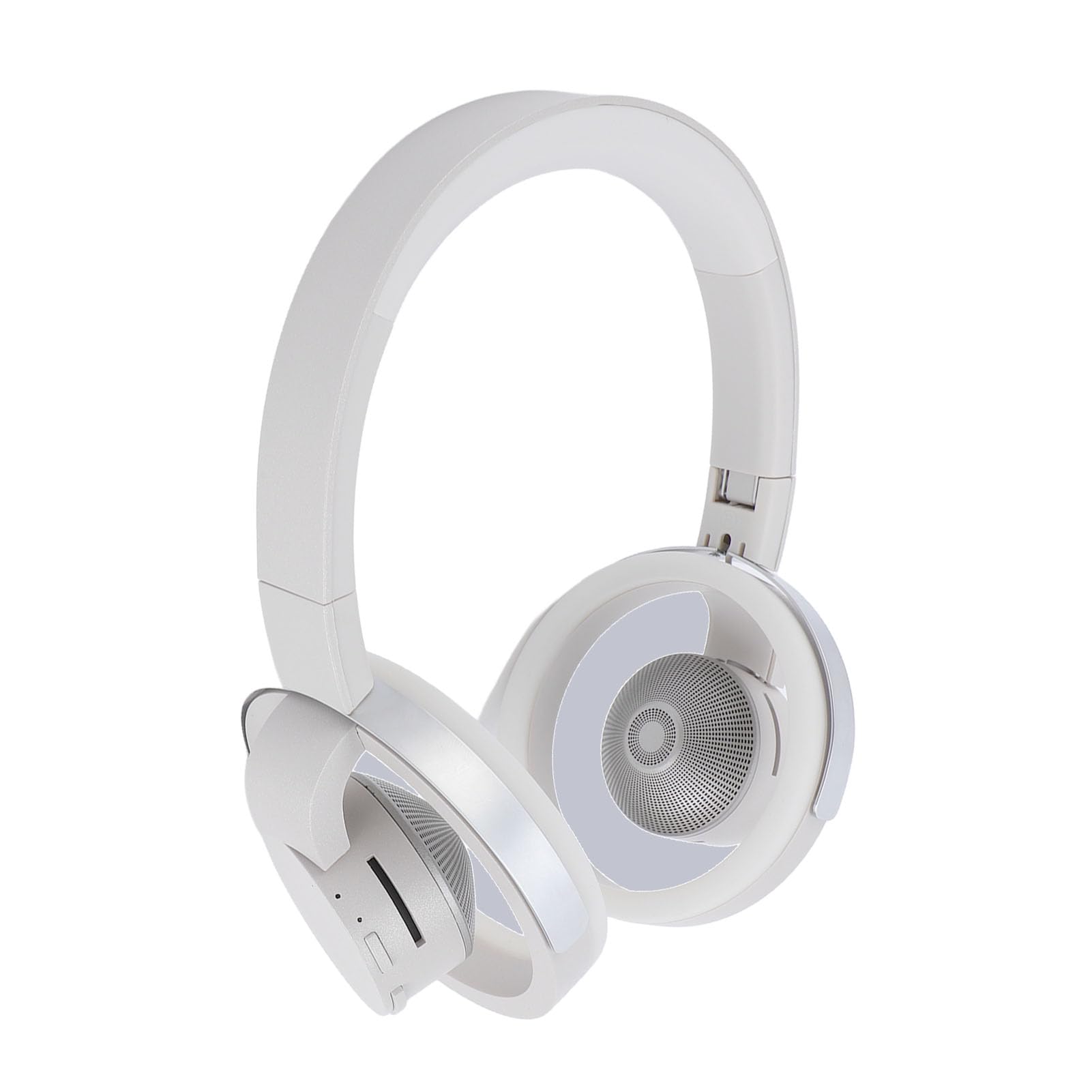 Haofy Cuffie con Retro Aperto Wireless Bluetooth 6.0 Design Pieghevole con Durata della Batteria di 20 Ore Accoppiamento Continuo di Due Dispositivi per Pendolari e Lavoratori Remoti Comodi Cuscini
