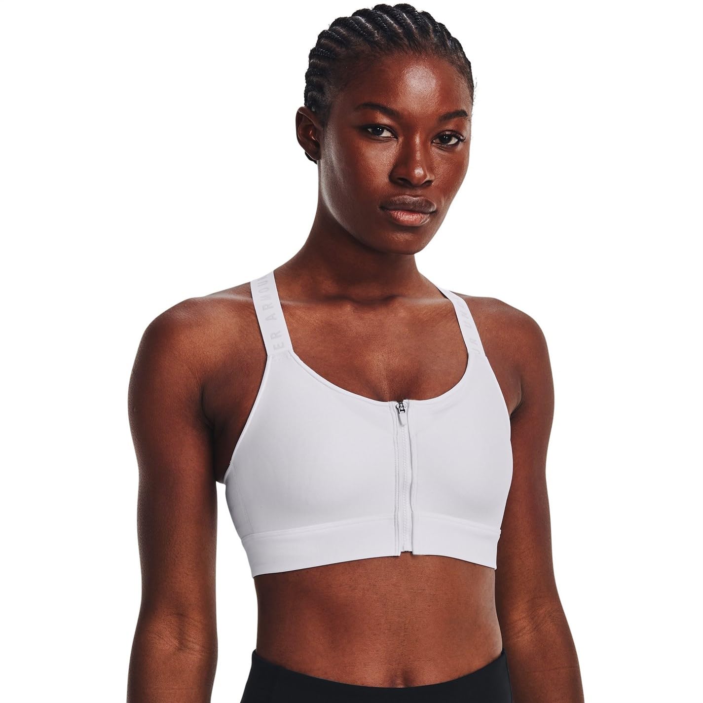 Under Armour Reggiseno Sportivo da Donna UA Infinity, con Cerniera Alta Sport Bras, Opaco